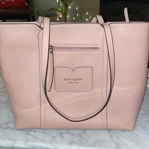 Pink Kate Spade Tote with zipper top - Brand New, Tags removed